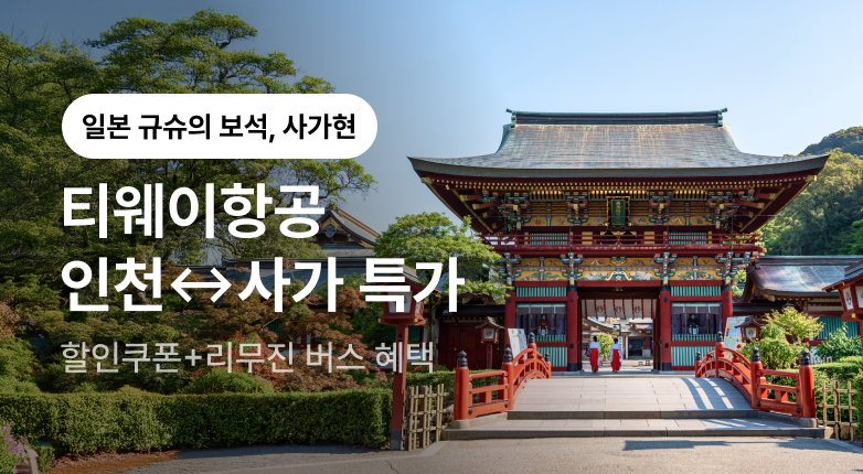 티웨이항공 사가현 프로모션