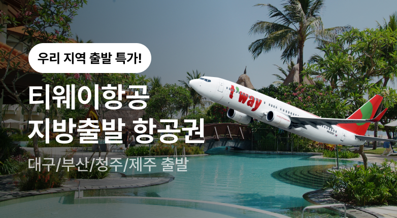 티웨이항공 지방발 프로모션
